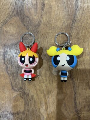 パワーパフガールズ 3Dラバーキーチェーン(送料込み)