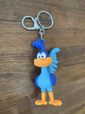 ロードランナー3Dラバーキーチェーン(送料込み)