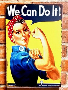 We can do it !!　サインボード