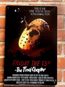 FRIDAY THE 13　サインボード