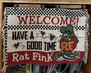 ラットフィンク ラグ マット【RAT FINK】